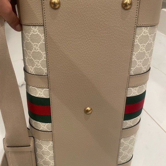 GUCCI SAVOY LARGE DUFFLE BAG - Picture 3 of 7